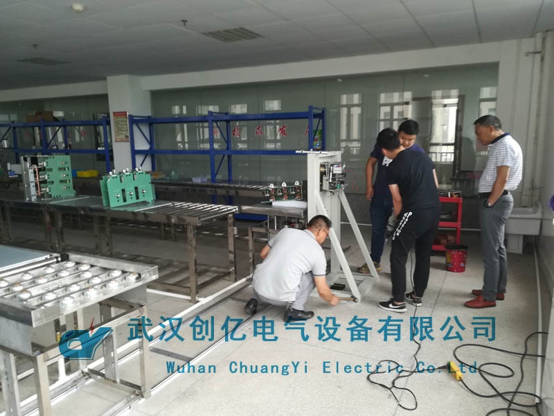 創(chuàng)億電氣為長沙方遠調試高開及回路