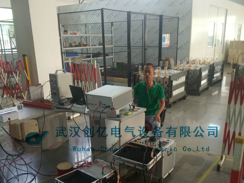 創(chuàng)億電氣為寧波電器公司調試無局放試驗裝置