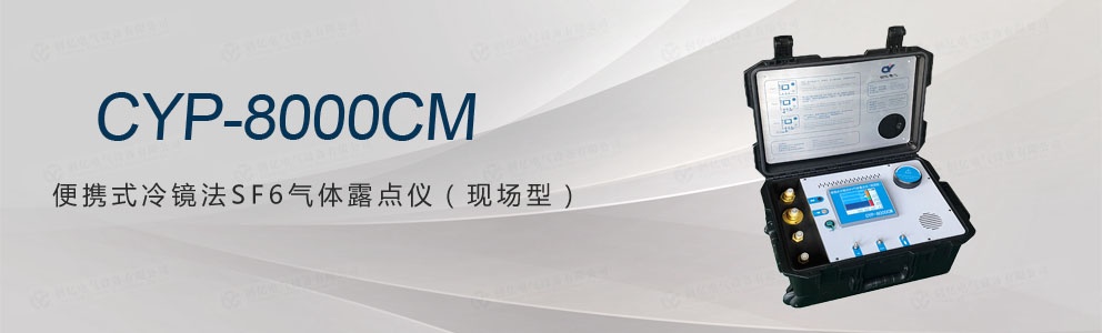 CYP-8000CM便攜式冷鏡法SF6氣體露點(diǎn)儀(現(xiàn)場型)